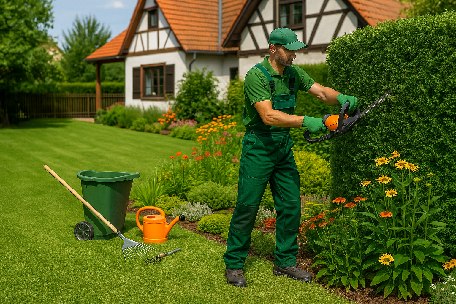 Gartenarbeit in Frankfurt und Offenbach